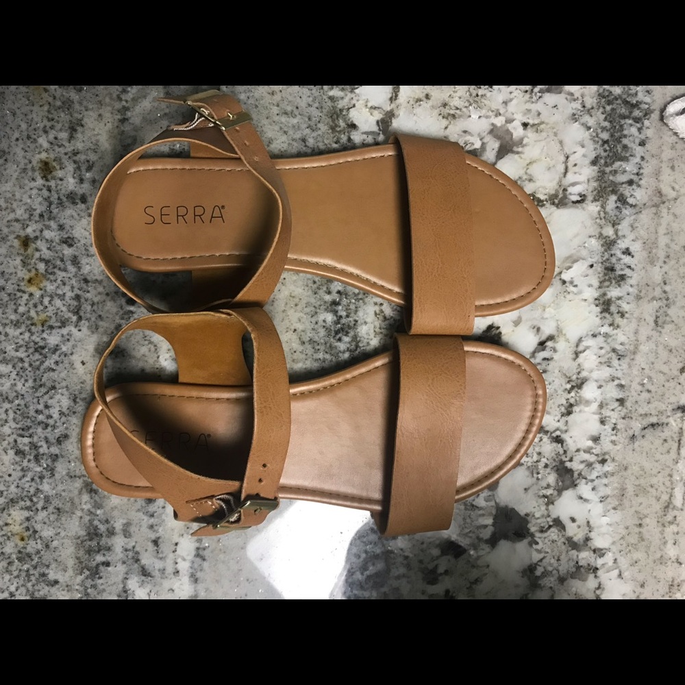 Brown sandals